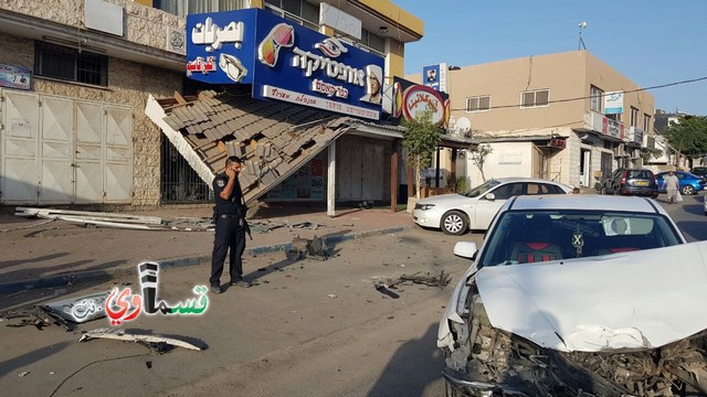  كفر قاسم : حادث طريق خطير قرب النصب التذكاري واصابة ثلاثة اشخاص بين المتوسطة والطفيفة 